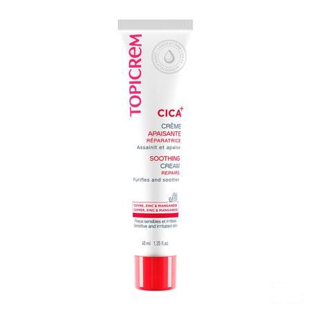 Topicrem Cica Creme Verzachtend Tube 40 ml