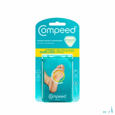 Compeed Pleister Eeltplek Voeten Medium 6