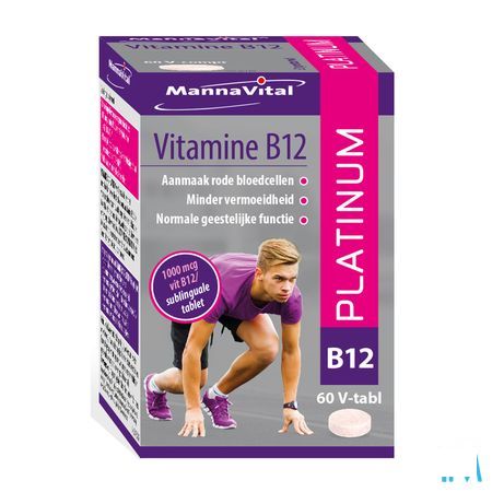 Mannavital Vitamine B12 Platinum V-Capsule 60