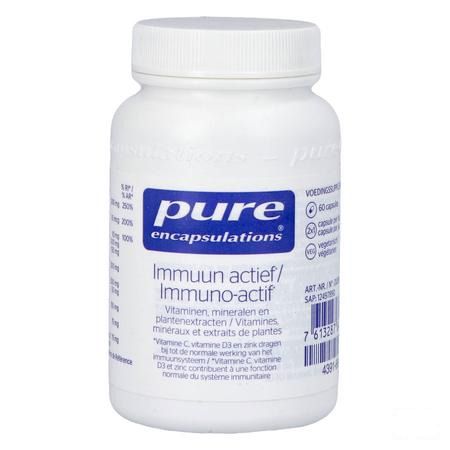 Pure Encapsulations Immuun Actief Caps 60  -  Nestle