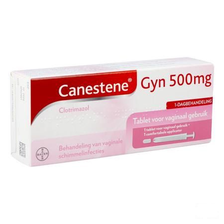 Canestene Gyn Clotrimazole 500 mg Comprimes Vaginale 1