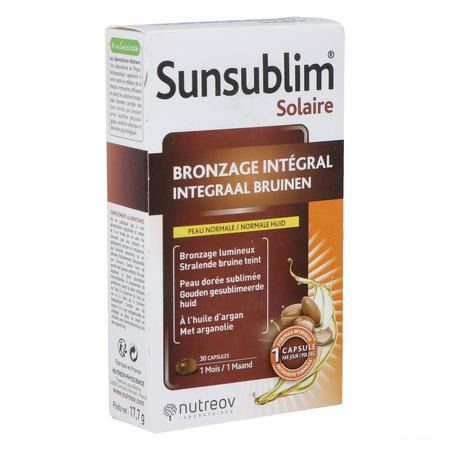 Sunsublim Integraal Bruinen Capsule 30 