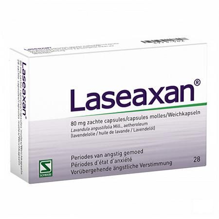 Laseaxan Zachte Caps 28 X 80 mg  -  Vsm