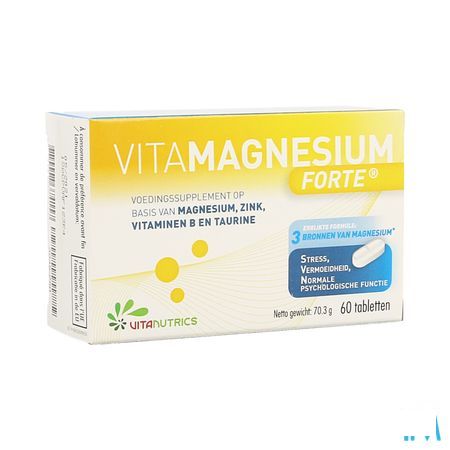 Vita Magnesium Forte Blister Comprimes 4x15 