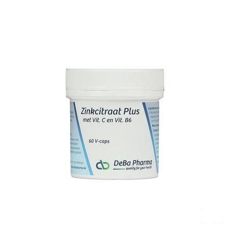 Zinkcitraat Plus Capsule 60  -  Deba Pharma