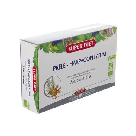 Super Diet Paardestaart Duivelsklauw Ampullen 20  -  Superdiet Laboratoires