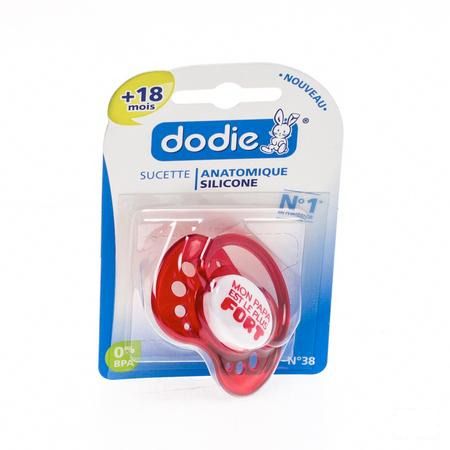 Dodie Fopspeen Jongen + 18m Sil. Ring