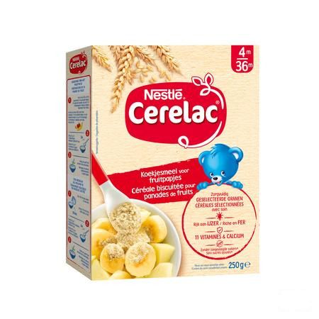 Nestle Cerelac Cereale Biscuitee 250 gr  -  Nestle