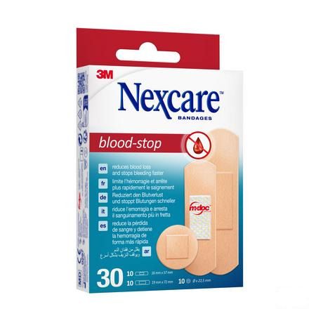 Nexcare 3m Bloodstop Assorted 30 N1730as  -  3M