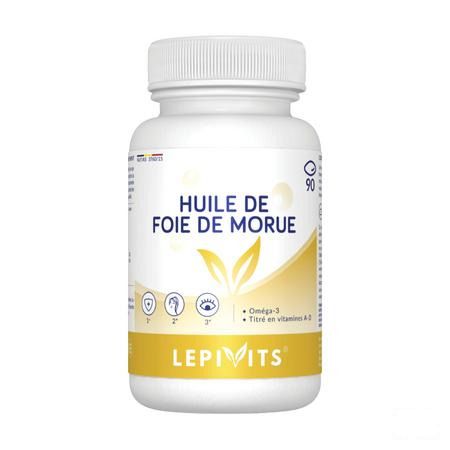 Lepivits Levertraanolie Caps 90 Nf  -  Lepivits