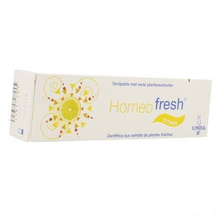 Homeofresh Dentif Bio Citron 75 ml  -  Unda - Boiron