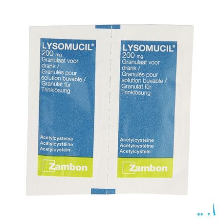 Lysomucil 200 Gran Sachets 30 X 200 mg