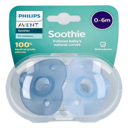 Philips Avent Fopspeen +0M Soothie Mix 2