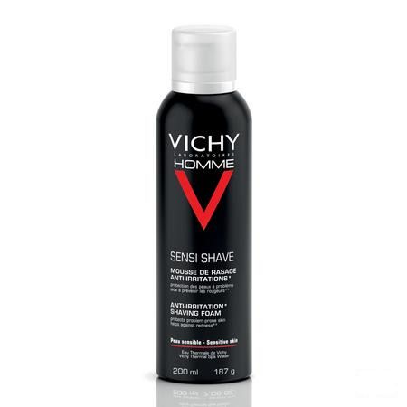 Vichy Homme Scheerschuim Anti Irrit. 200 ml  -  Vichy