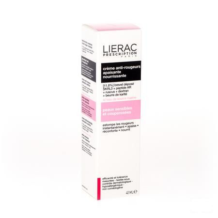 Lierac Prescription Cr. Anti rouge Apais & nouris 40 ml