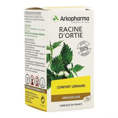 Arkogelules Ortie Racine Vegetal 45  -  Arkopharma