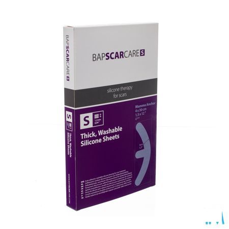 Bap Scar Care S Silicoonverb Adh 40X10X30Cm 2 Paar  -  Bap Medical