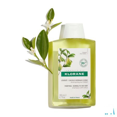 Klorane Capilaire Shampoo Cederappel 200 ml