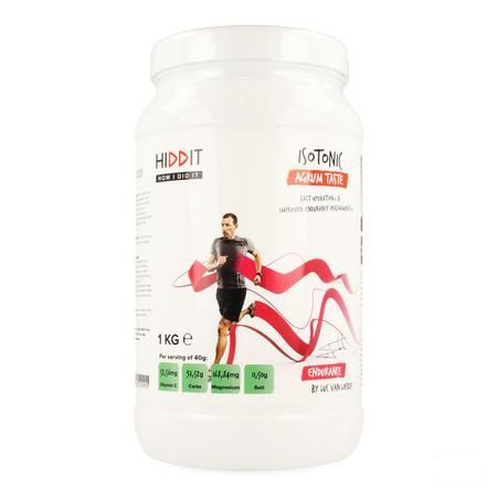 Hiddit Luc Van Lierde Isotonic Agrum Poeder 1kg  -  Hiddit