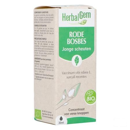 Herbalgem Rode Bosbes Bio 30 ml