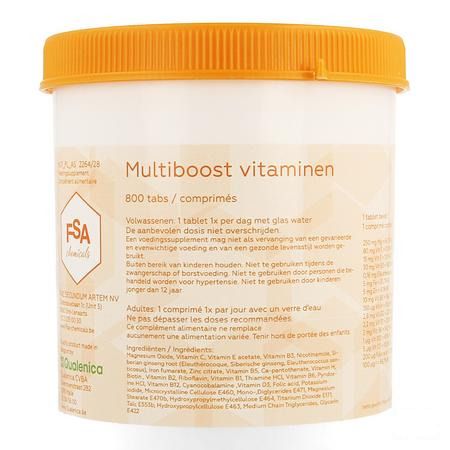 Multiboost Vitamines Tabletten 800