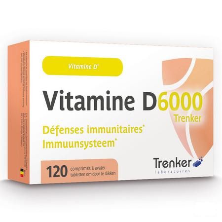 Vitamine D6000 Trenker Comp 120  -  Trenker