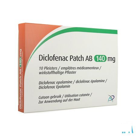 Diclofenac Patch Ab 140Mg Pleister 10  -  Aurobindo