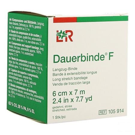 Dauerbinde F 6cm X 7m 1 105914  -  Lohmann & Rauscher