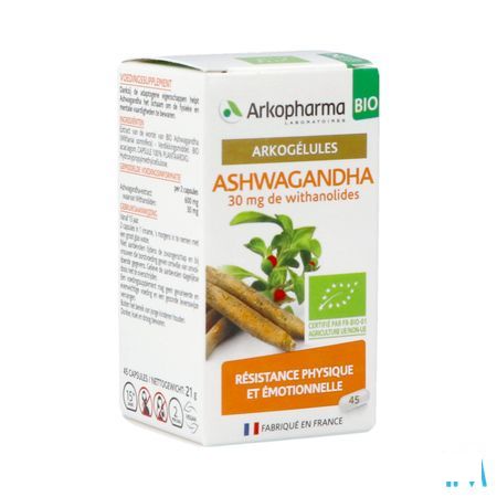 Arkogelules Ashwagandha Bio Caps 45