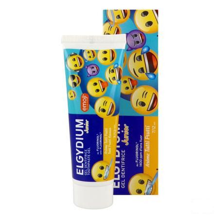 Elgydium Tandpasta Junior Emoji Tutti Frutti 50 ml