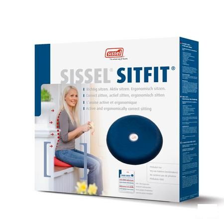 Sissel Sitfit Balanskussen Diam.36cm Zwart  -  Sissel