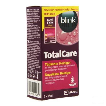 Blink Totalcare Dagelijkse Reiniger 2X15 ml