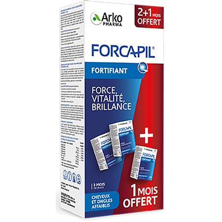 Forcapil Capsule 3x60  -  Arkopharma