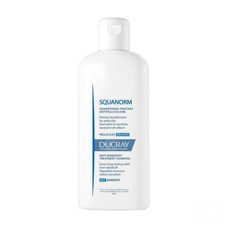 Ducray Squanorm Shampoo Vette Schilfers 200 ml