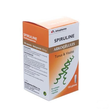 Arkocaps Spiruline Plantaardig 150  -  Arkopharma 