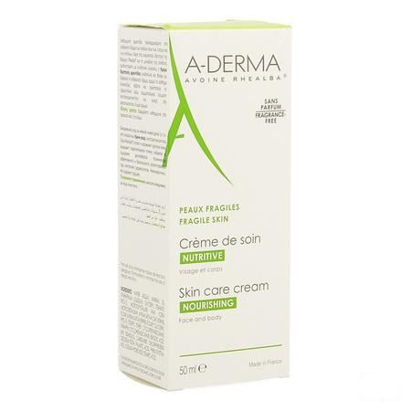 Aderma Havermelk Verzorgingscreme 50 ml  -  Aderma