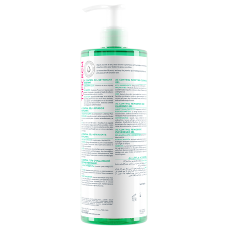 Topicrem Ac Gel Nettoyant Purifiant Tube 400 ml