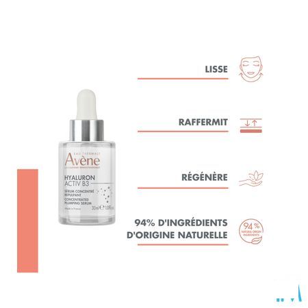 Avene Hyaluron Activ B3 Geconc. Opvul. Serum 30 ml