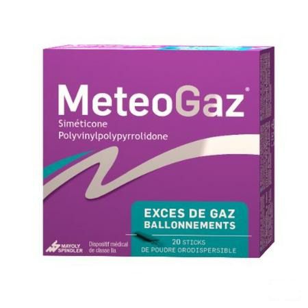 Meteogaz Poudre Sticks 20 X 1,5 gr