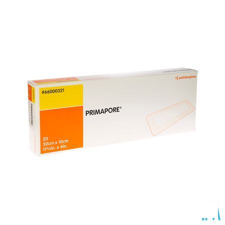 Primapore S & n Verband Post-op 30cmx10cm 20 66000321  -  Smith Nephew