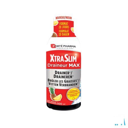 Xtraslim Draineur Max 500 ml  -  Forte Pharma