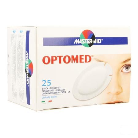 Optomed Cp Oculaire Adhesive sans latex 96x66mm 25 70119