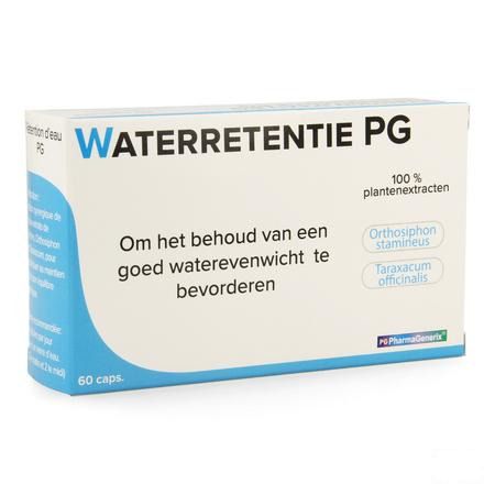 Waterretentie Pg Pharmagenerix Capsule 60  -  Superphar