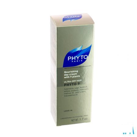 Phyto 9 Dagcreme Zeer Dr Haar 50 ml 