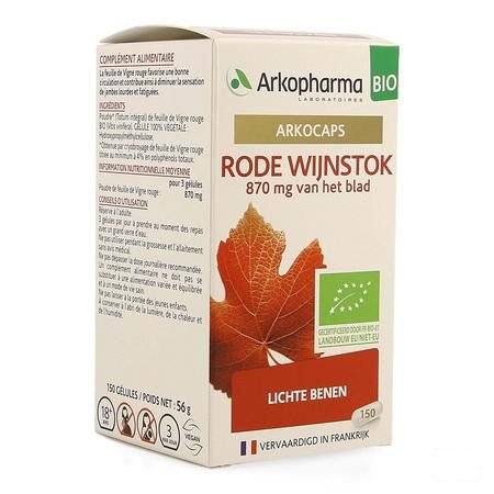 Arkogelules Vigne Rouge Bio Caps 150 Nf  -  Arkopharma