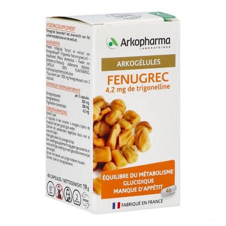 Arkogelules Fenugrec Comp 40