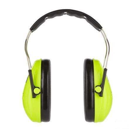 Peltor Hearing Protector Kid Neon Green 1  -  3M