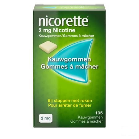 Nicorette Kauwgom 105x2 mg