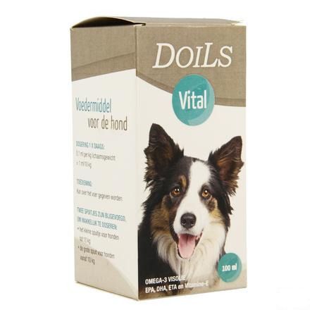 Doils Vital Chien Chat Huile 100 ml  -  Nutriceuticoils