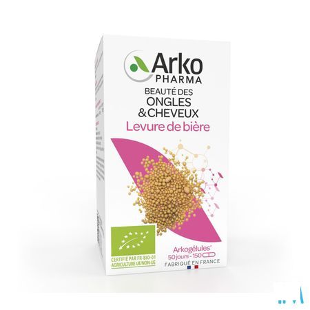 Arkogelules Levure Biere Bio Caps 150  -  Arkopharma